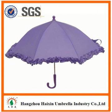 Professional Auto Open Cute Printing lace umbrella for kids